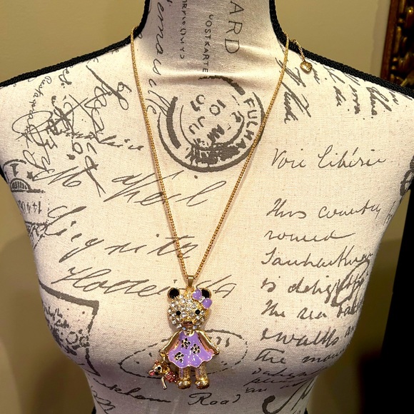 Betsey Johnson Jewelry - Betsy Johnson Bear Necklace